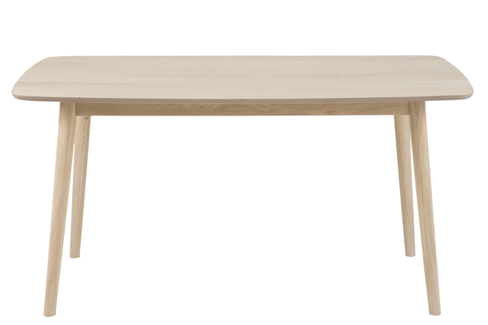 Dkton Jedálenský stôl Naiara 150 cm dub biely